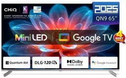 Telewizor CHiQ M65QA9 TV 65", UHD MiniLED Google TV DLG 120 Hz