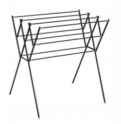 Rozkładana suszarka na pranie HARMEN, trzypoziomowa, 9 m