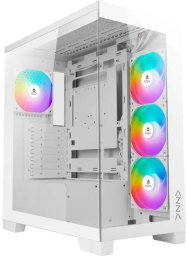 Obudowa Azza PC Gaming Obudowa Midi 570W USB 2/3 type C White