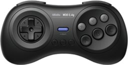 Pad 8BitDo M30 2.4G, Gamepad, Sega Genesis, Directional buttons, Menu button, Select button, Start button, Digital, Wireless, Micro-USB