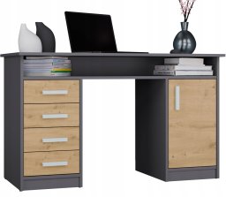 Biurko Dąb Artisan 125 cm x 55 cm