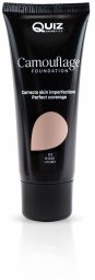 Quiz Cosmetics Camouflage Foundation kryjący podkład wzbogacony witaminą E N03 Rose Ivory 30ml
