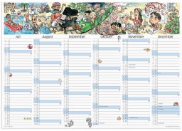 Mayland-Burde Kalendarz ścienny Otto Dickmeiss A3 2026