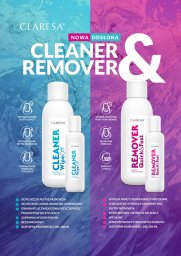 Claresa Cleaner Wipe Off odt uszczacz do paznokci 100ml