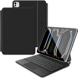 TECH-PROTECT SMARTCASE MAGNETIC + KEYBOARD IPAD PRO 13” 7 / 8 2024-2025 BLACK