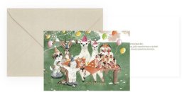 Karnet okolicznościowy Tort