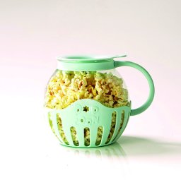 Maszynka do popcornu Jocca Naczynie do robienia popcornu do mikrofalówek 2423 kolor turkusowy