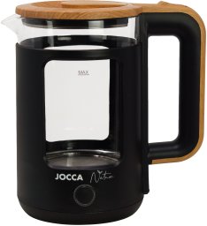 Czajnik Jocca Virdulys 2186N 1.8l czarny/z drewnianymi detalami