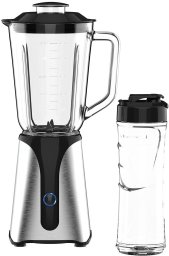 Blender Jocca Blender z dodatkowym pojemnikiem czarny/szklany 2311