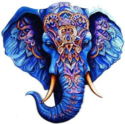 Recent Toys Puzzle 174 drewniany słoń