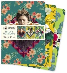 Zestaw 3 notatników A5 Frida Kahlo