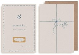 Kartka zdrapka - Dziadku kocham Cię