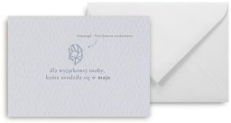 Mini kartka Urodziny maj