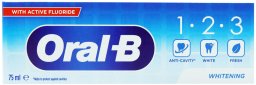 Oral-B 123 Pasta do zębów Whitening 75ml