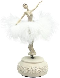 Hanipol Pozytywka Baletnica Królowa Śniegu Ruchoma 23,5 cm MP-19009