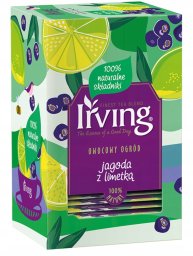 Irving Herbatka Owocowy Ogród - Jagoda i limetka 20 kopert