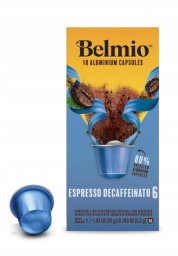 Kapsułki do Nespresso Belmio Espresso Decaffeinato 10 sztuk