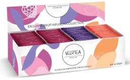 VEERTEA PREMIUM Kolekcja herbat owocowych 100 kopert