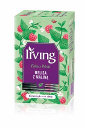 Irving Herbatka Zioła z Polski - Melisa z maliną 20 kopert