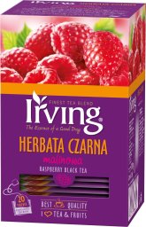 Irving Herbata czarna malinowa 20 kopert