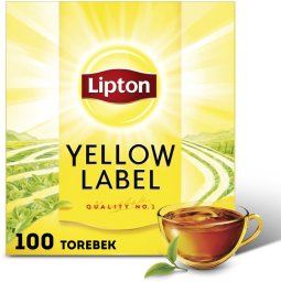 Lipton Herbata czarna Yellow Label 100 torebek (200g)