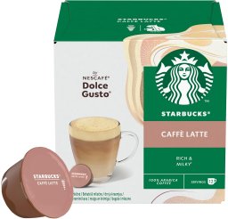 Starbucks Kapsułki Nescafé Dolce Gusto Caffe Latte 12 szt.