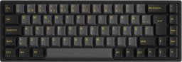 Klawiatura Akko AKKO 3068B Plus Black&Gold Bezprzewodowa klawiatura gamingowa mechaniczna RGB - V3 Cream Yellow ISO (DE) czarny