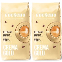 Zestaw Kawa ziarnista Eduscho Crema Gold 1 kg x2