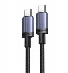 Kabel USB Ugreen USB-C - USB-C 1 m Czarno-szary (6941876269075)