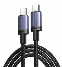 Kabel USB Ugreen USB-C - USB-C 2 m Czarno-szary (6941876269082)