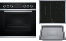 Piekarnik z płytą Siemens EQ 211DA0EU EM645CSB5E+HE213ABS1+HZ532000
