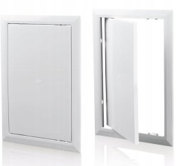 Ventika Drzwiczki rewizyjne plastikowe z ABS białe 250x300 DR25X30