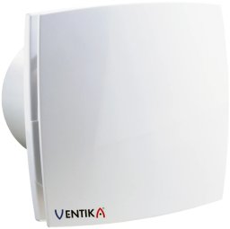 Wentylator wyciągowy fi 100 230V 14W 88m3 33dB z higrostatem i wyłącznikiem czasowym biały MODERN D100LDOH