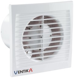 Ventika Wentylator osiowy fi 150 230V 24W 292m3 38dB z zegarowym i higrostatem SUBTIL D150SH