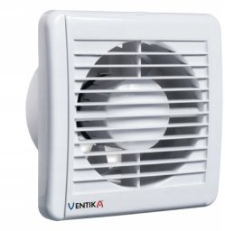 Wentylator osiowy fi 125 230V 9,4W 158m3/h 31dB łożyska kulowe z higrostatem i wyłącznikiem czasowym biały SOLID SILENT D125SRH