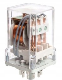 Przekaźnik przemysłowy 4P 10A 110V DC AgNi R15-2014-23-1110 863816