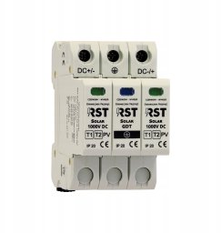 RST Ogranicznik przepięć T1+T2 DC, Solar PV T1+T2 G 1000V DC (641 402)