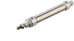 Siłownik pneumatyczny okrągły ISO6432 D16x125 z amortyzacją mechaniczną