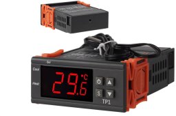 ADELID Termostat elektroniczny panelowy 12V DC TP1-12V