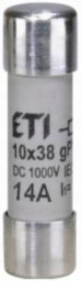 Wkładka bezpiecznikowa cylindryczna PV 10x38mm 14A gPV 1000V DC CH10 002625079