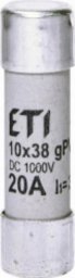 Wkładka bezpiecznikowa cylindryczna PV 10x38mm 20A gPV 1000V DC CH10 002625085