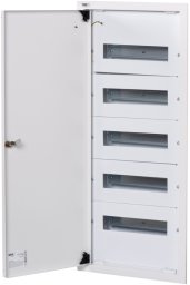 Rozdzielnica modułowa metalowa 5x12 podtynkowa IP30 N+PE I klasa drzwi białe KP-DB-I-MF-512 biały 35683