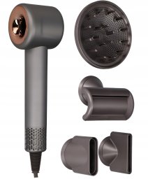 Extralink Hair Dryer 1500W, 4 attachments, holder