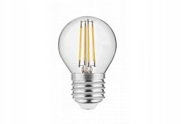 GTV Żarówka LED E27 G45 Filament Mleczny 2W 200lm 3000K AC220-240V 360st. do girland LD-G45FLE2EM-30