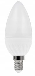 Heda Żarówka, świeczka LED C37 E14 8W CW 806lm barwa zimna 6500K 200 HD066