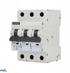 Bemko Wyłącznik nadprądowy 3P C 20A 6kA AC SCHELINGER A02-G8-3P-C20