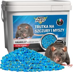 Trutka na Szczury i Myszy Środek Granulat Ziarno Trucizna na Myszy Szczury Gryzonie 5kg
