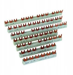 Eaton Szyna łączeniowa widełkowa 1P 80A 16mm2 (12mod.) EVG-16/1PHAS/12MODUL 291466