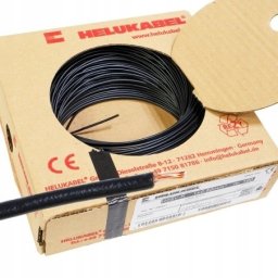 HELUKABEL Przewód instalacyjny H05V-K / LgY 0,5 500V czarny linka giętka Helukabel / 100 m /