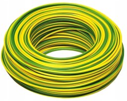 HELUKABEL Przewód instalacyjny H05V-K / LgY 1 500V żółto-zielony linka giętka Helukabel 100m